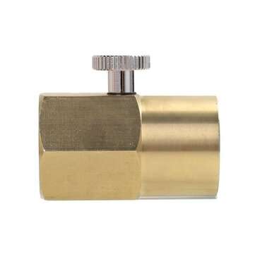 For Soda Stream Cylinder Refill Adapter Adaptor Bleed Valve and CGA320 Connector