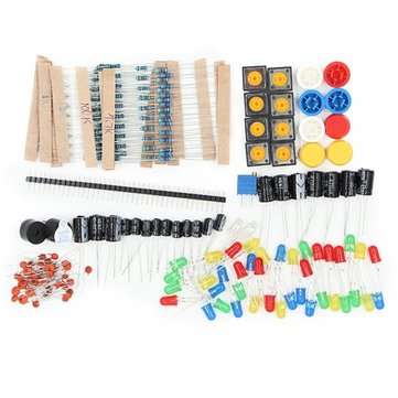 Geekcreit Components Starter Kits Resistor / LED / Capacitor / Jumper Wire / Breadboard For Geekcrei