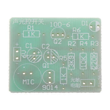 Sound and Light Control Switch Kit Clap Switch Sound and Light Control Delay DIY Electronic Producti