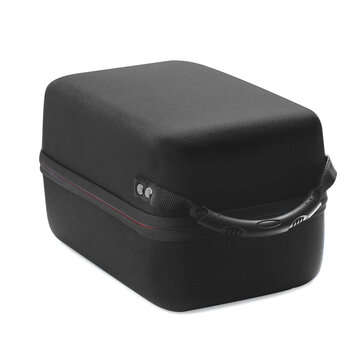 Bakkey Speaker Storage Bag Zipper Portable Carry Case Box Mini Speaker Protective ... (COLOR: BLACK)