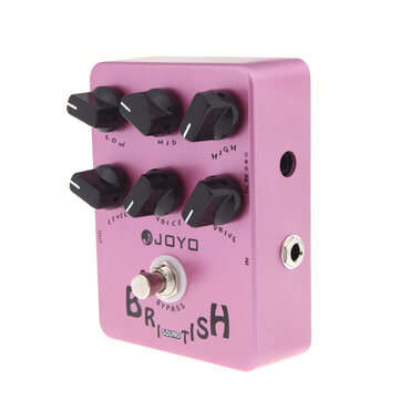 JOYO JF-16 British Sound True Bypass Design Effect Pedal for Guitar +1 pc Pedal Connector Electric G