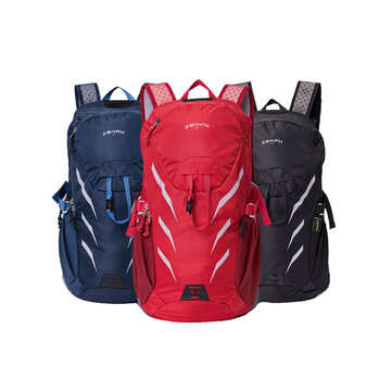 ZENPH 20L Climbing Cycling Backpack Multifunctional Waterproof Rucksack with Rain Co... (COLOR: RED)