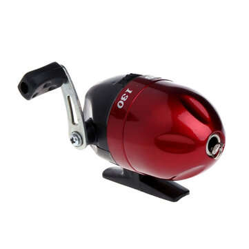 Closed Bow Fishing Reel Spincast Reels With Trigger Spinning Reel No Bearing With F... (COLOR.: RED)