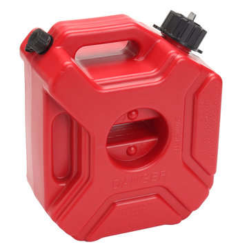 3L Portable Gasoline Tank Gas Plastic Tank Fuel Tank With Lock Car Gokart