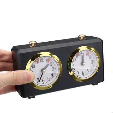 Electronic Analog Chess Clock Timer Master Tournament Analogue Count Up Count Down Alarm Timer For G