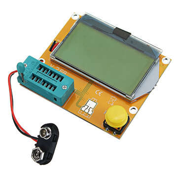 Geekcreit LCR-T4 Mega328 Transistor Tester Diode Triode Capacitance ESR Meter With Shell