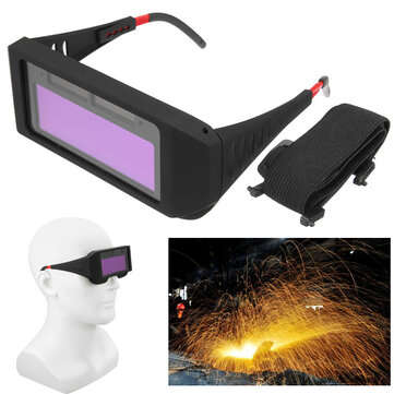 Anti-Glare UV-Proof Solar Auto Darkening Welding Mask Helmet Eyes Goggle Eyes Shield Glasses For Wel