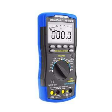 HoldPeak HP-770HD Autorange Digital Multimeter True RMS AC/DC Voltage Frequency Electrical Tester