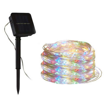 32m 300LED Solar String Lamp Fairy Lights Wedding Party Christmas Holid... (LIGHT COLOR: MULTICOLOR)