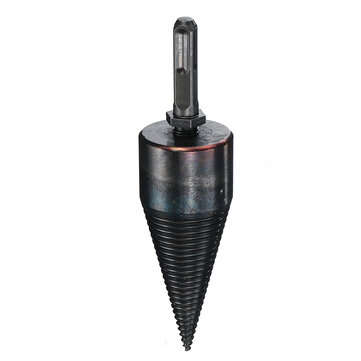 45mm HSS Firewood Splitting Drill Bit Hard Wood Cone Splitter Bit for Electric Drill Ha... (TYPE: A)