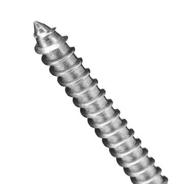 20Pcs Left Hand therad Steel Wire Rope Balustrade Kit Lag Screw Terminal Swage 3.2mm for 1/8" Cable