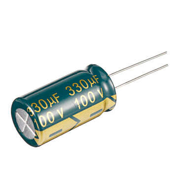 Geekcreit 20PCS 100V 330uf High Frequency Low Resistance Long Life Aluminum Electrolytic Capacitor