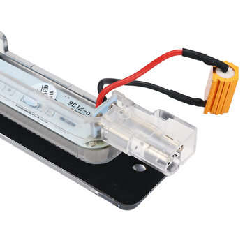 2PCS LED Number License Plate Light Rear For BMW E30 E28 E23 E32 3 5 6 7 Series