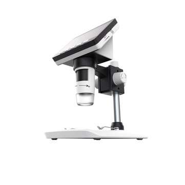 MUSTOOL G700 4.3 Inches HD 1080P Portable Desktop LCD Digital Microscope Support 10 Languages 8 Adju
