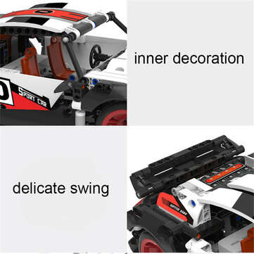 ONEBOT Technical Building Blocks RC Car Off-Road Desert Stunt Bricks Set Model Kids DIY Toys Childre