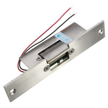 Door Electric Strike Lock  Fail Safe NO Narrow-type Electronic Control 12V DC