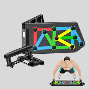 KALOAD 13-in-1 Electronic Counting Push-up Stands Support Board  Protable Multifunction Abdominal Mu