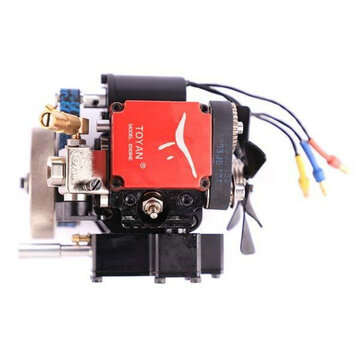 Toyan FS-S100WA 4 Stroke RC Engine Water Cooled Four Stroke Methanol Engine Kit for RC Car Boat Plan