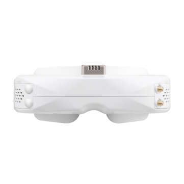 Skyzone SKY04L 1280X960 5.8GHz 48CH Steadyview Receiver FPV Goggles Support DVR Wi... (COLOR: WHITE)