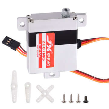JX PDI-2607MG 7.2kg 0.13 Sec Metal Digital Servo with Dual Ball Bearing for RC Drone RC Helicopter