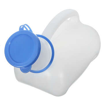 IPRee 1000ml Female Male Portable Mobile Urinal Mini Plastic Toilet With Cover Travel Camping