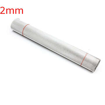 50x300cm Fine Aluminium Modelling Mod Mesh Wire Roll  2mm/3.5mm  (SIZE: 2.0MM)