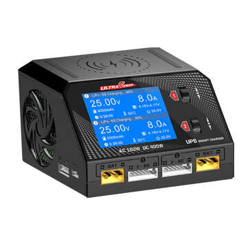 Ultra Power UP6 AC 160W DC 400W 10A Battery Charger With Wireless Charging for Lip... (PLUG: USPLUG)