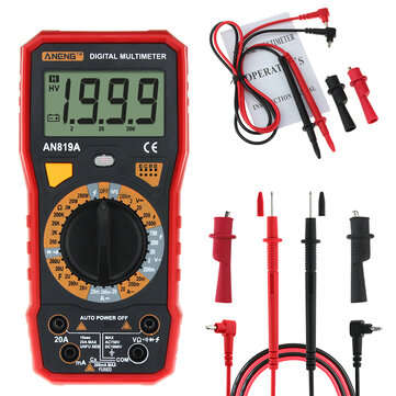 ANENG AN819A Digital Multimeter AC DC Current Voltage Capacitance Resistance Diode... (COLOR.: BLUE)