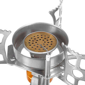 4000W Foldable Mini Gas Burner Portable Camping Stoves Picnic Furnace Outdoor Travel