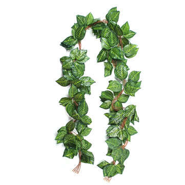 5pcs Artificial Hanging Vine Plant Leaves Ivy Plant Garland (TYPE: TYPEA)