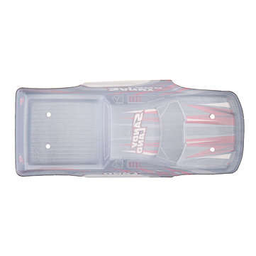 PXtoys Rc Car Red Color PVC Body Shell for 9300 1/18 Spare Parts PX9300-23