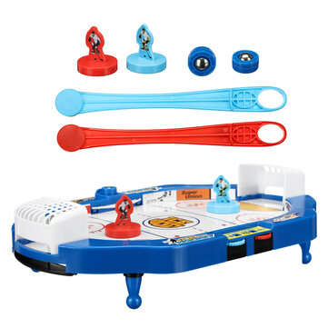 Ice Hockey Game Toy Set Family Children Educational Puzzle Toys Portable Desk Consoles Set Creative