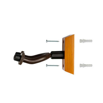 Guitar Wall Mount Hanger Walnut Guitar Hanger Wall Hook Holder Stand for Bass Electric Acoustic Guit