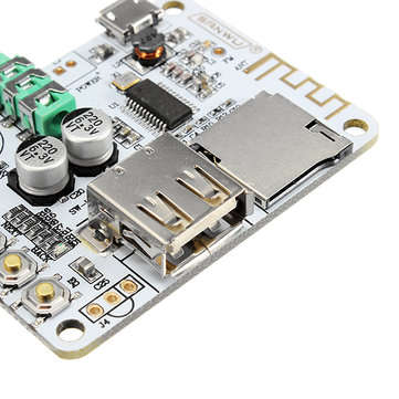 SANWU bluetooth Audio Receiver Digital Amplifier Board With USB Port TF Card Slot Decoding Play