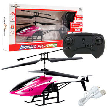 2CH Infrared Remote Control Mini Helicopter for Children Outdoor Toys (COLOR.: RED)