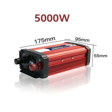 4000/5000/6000W Modified Sine Wave Solar Power Inverter 12/24V... (VOLTAGE: 12V-220V | POWER: 5000W)