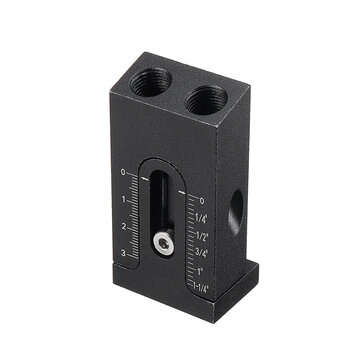 Drillpro Pocket Hole Jig Kit 6/8/9.5mm Angle Drill Guide Woodwoorking Tool Hole Puncher Locator Jig