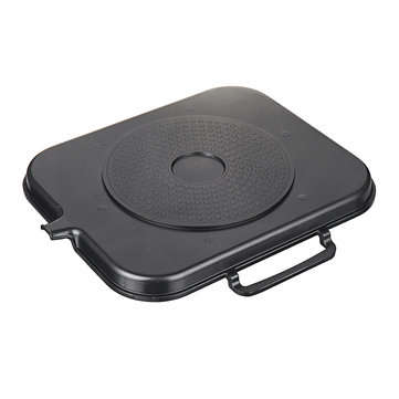 BBQ Grill Pan Non-stick Cooking Grill Pan Iron Steak Frying Pan Camping Picnic Cookware