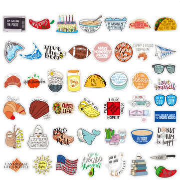 102 Pcs Various Beauty Vine Stickers Waterproof Decorative Stickers For Suitcase Laptop Scooter Helm