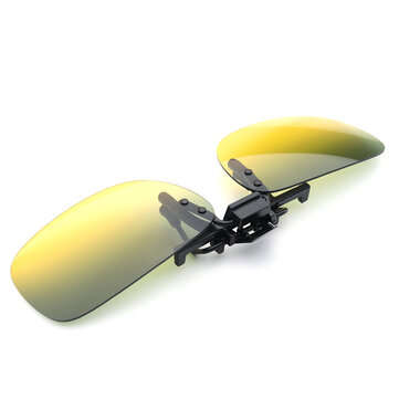 UV400 Polarized Sunglasses Clip Driving Sunglasses Clip Night Vision Goggles Day And Night