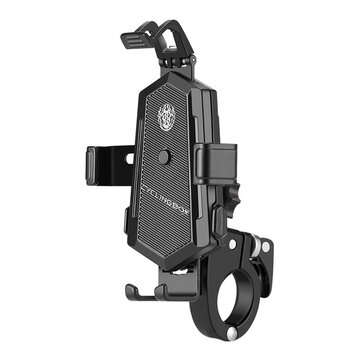 TOSUOD Bike Phone Holder Universal Motorcycle Bicycle Handlebar Stand Mo... (TYPE: B | COLOR: BLACK)