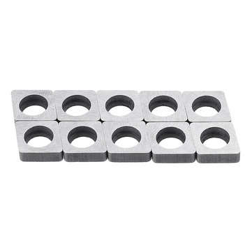 Drillpro 10pcs Carbide Shim Accessories Cutter Pad MC0903/MC1204/MC1604/MC1904 for C... (SIZE: 16MM)