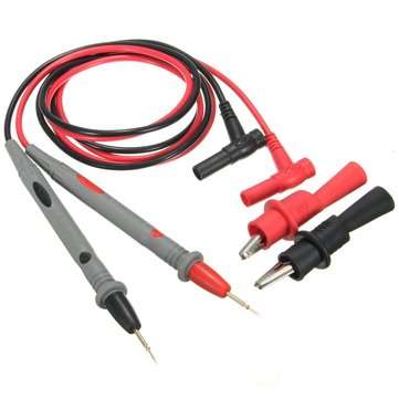 DANIU 20A Probe Test Lead Alloy Alligator Clips Agilent/Fluke/Ideal Clamp Multi Meter
