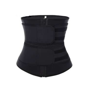 Waist Trainer Vest Large Size Body Shaper Sweat Waist Trainer Corset Sports Spandex Y... (SIZE: 3XL)