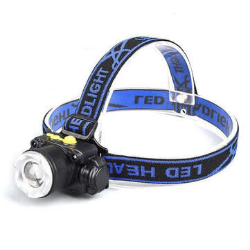 XANES Q5 LED Headlamp Sensing Induction Flashlight 160-200m 1200mAh 3 Modes Campin... (PLUG: USPLUG)