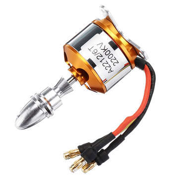 A2212 KV2200 Brushless Motor 2-3S With Banana Plug Spare Part For X-UAV Sky Surfer X8 1400mm FPV RC