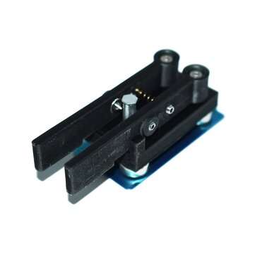 Portable Dual Paddle Automatic Key Shortwave Radio CW Morse Code Base Magnetic Adsorption