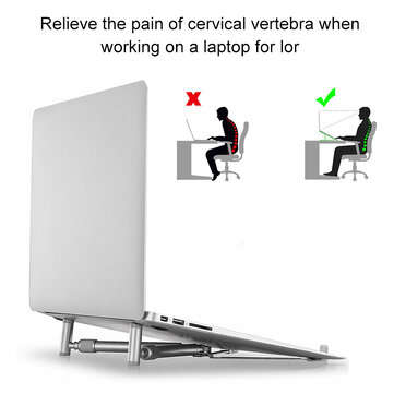 4 In 1 Foldable Height Adjustable Laptop Stand Phone Holder Tablet Stand Calculator Stand For Laptop