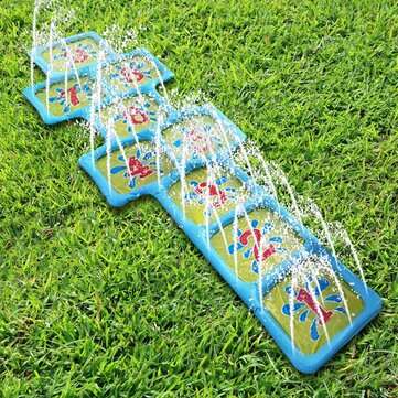 170x60CM Inflatable Spray Water Cushion Summer Kids Play Water Mat Outdoor Lawn Games Pad Sprinkle P