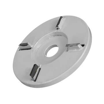 4 Colors Woodworking Turbo Plane Power Attachment for Angle Grinder Wood Carving Tool (COLOR.: GREY)